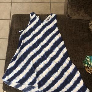 Long Sleeveless blouse